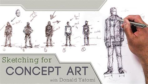 How to Draw Concept Art: Exploring the Boundaries of Creativity and Visualization in Film and Game Design